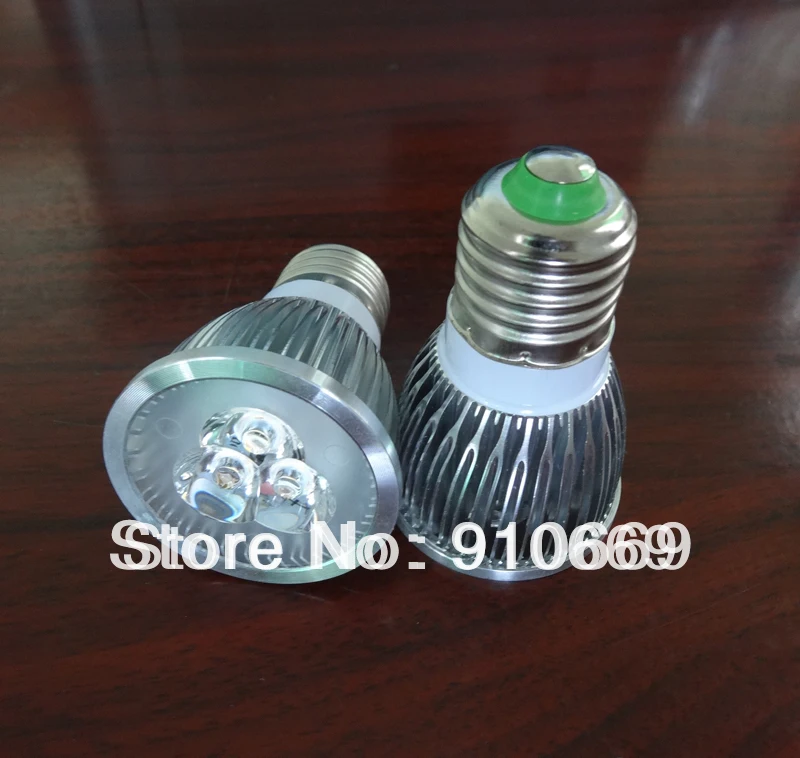 Высокая мощность E27 3 Вт светодиодные прожекторы теплый белый 2700 3000k 85 265Vac|e27 3w|e27 3w