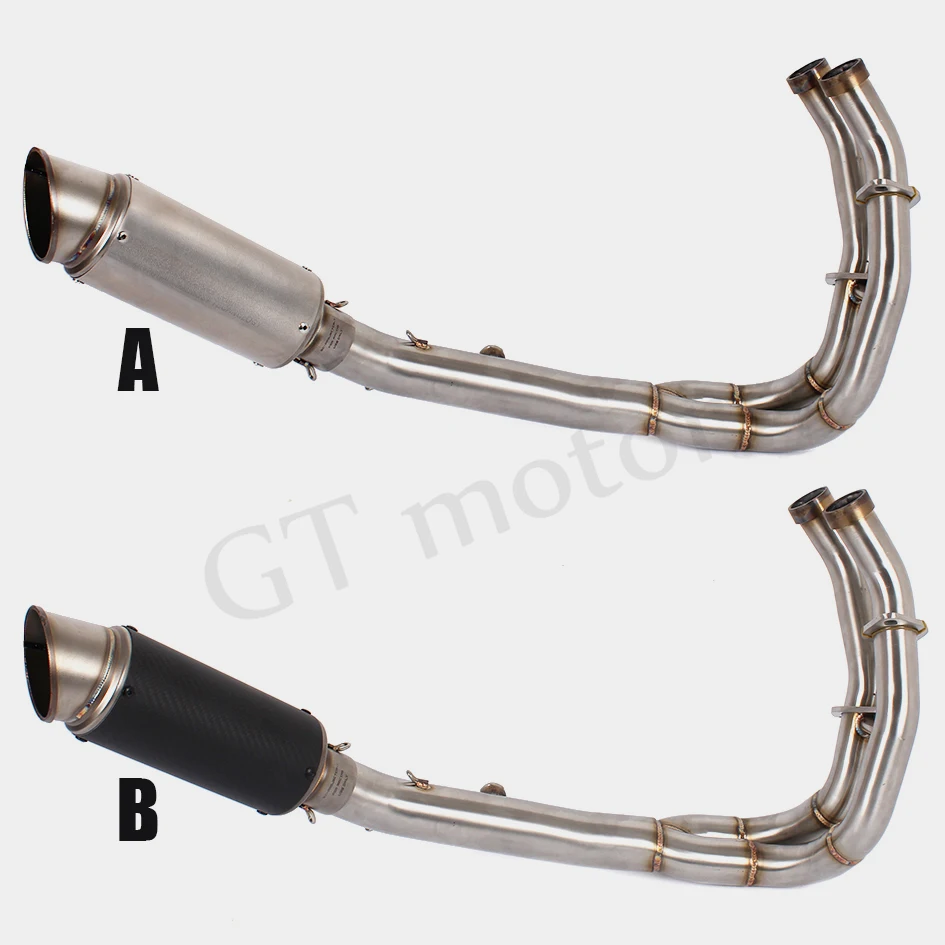 Полностью выхлопная система GT для мотоциклов глушитель из нержавеющей стали