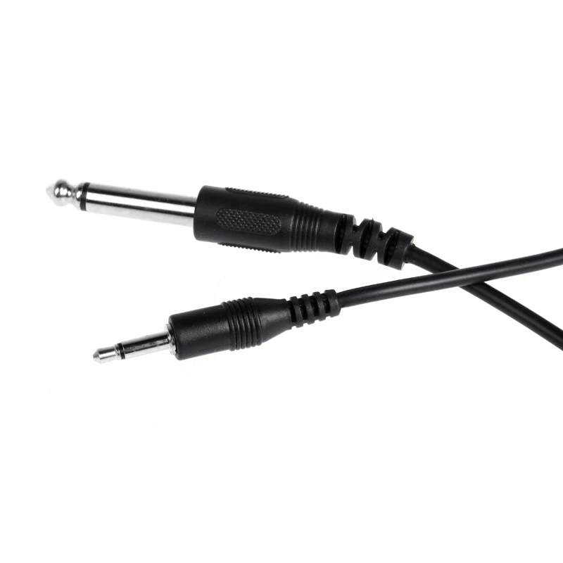 Экранированный 3 5 мм 1/8 &quotдо 6 1/4&quot штекер аудиосигнала кабель 4 м для iPod MP3