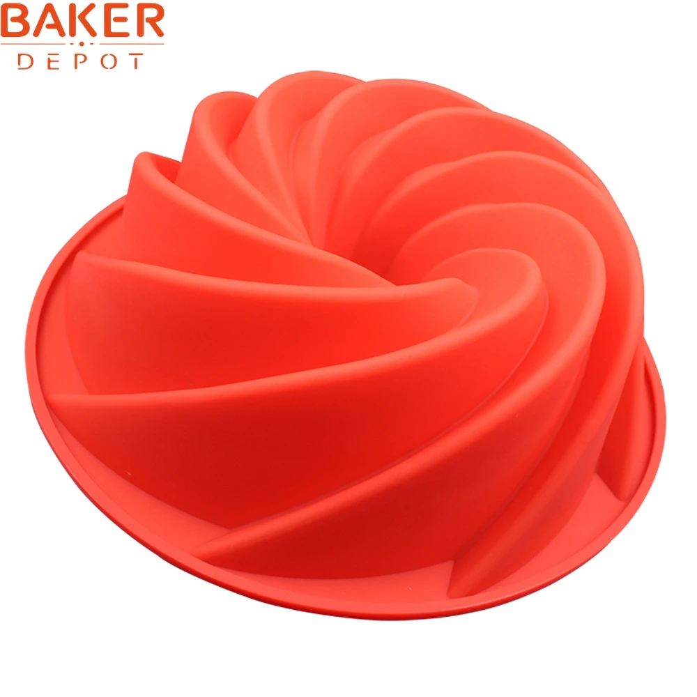 BAKER DEPOT DIY маленькая форма джакузи силиконовая для выпечки формочка печенья CDSM-748 |