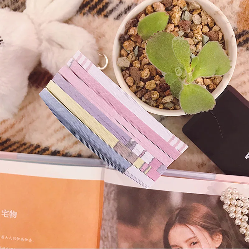 Милый кавайный Ins Girl Sticky Note memo pad наклейка для офисного планировщика бумага корейские канцелярские принадлежности Школьные блокноты принадлежности