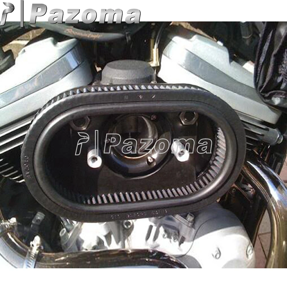 Красный Моющийся воздушный фильтр для мотоцикла Harley FLT 85-99 FXR 84-92 Dyna Super FXD 91-99 Softail