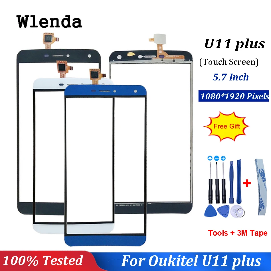 Для Oukitel U11 Plus сенсор объектива сенсорного экрана u11 + сменная Сенсорная панель