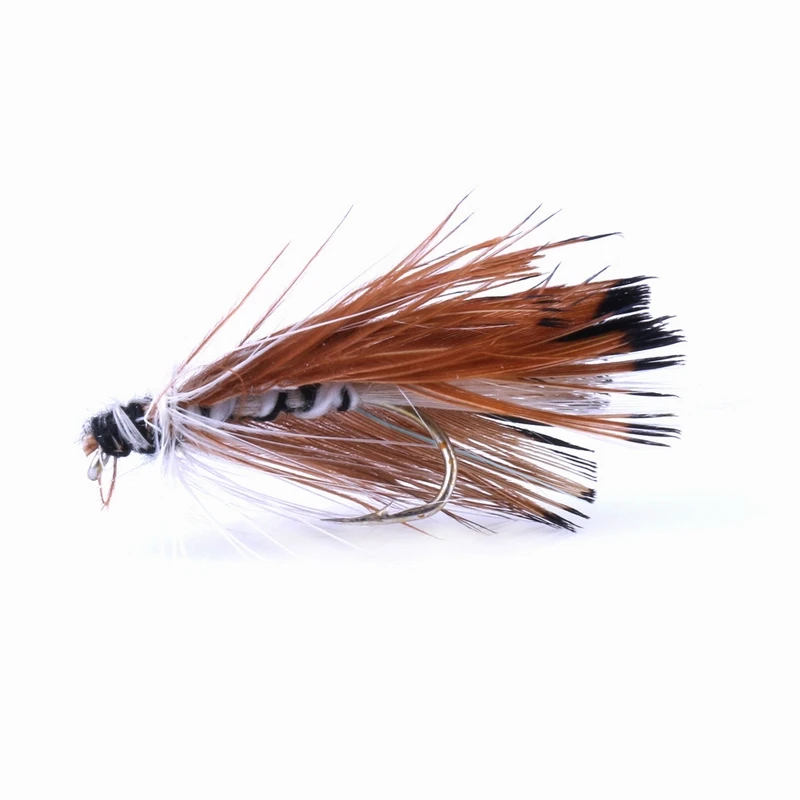 32 шт. новый Летающий Бабочка люкс издание один крючок рыболовный в штучной