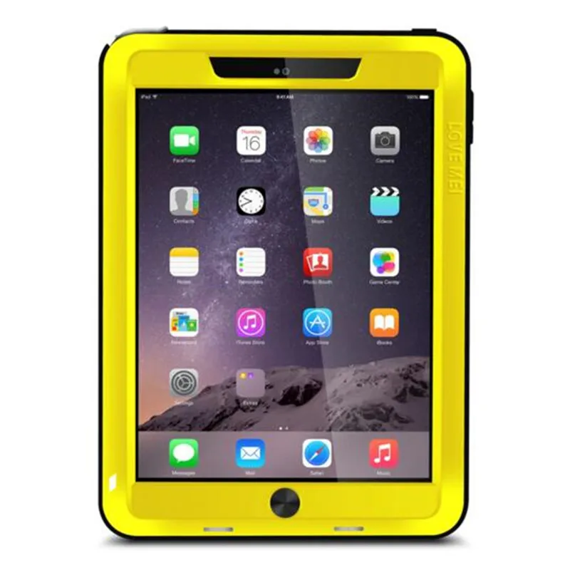 Love Mei защитный чехол водонепроницаемый чехол для iPad Mini 1 2 3 retina Fundas корпус Защита от воды/грязи/ударов/дождя для iPad Mini3
