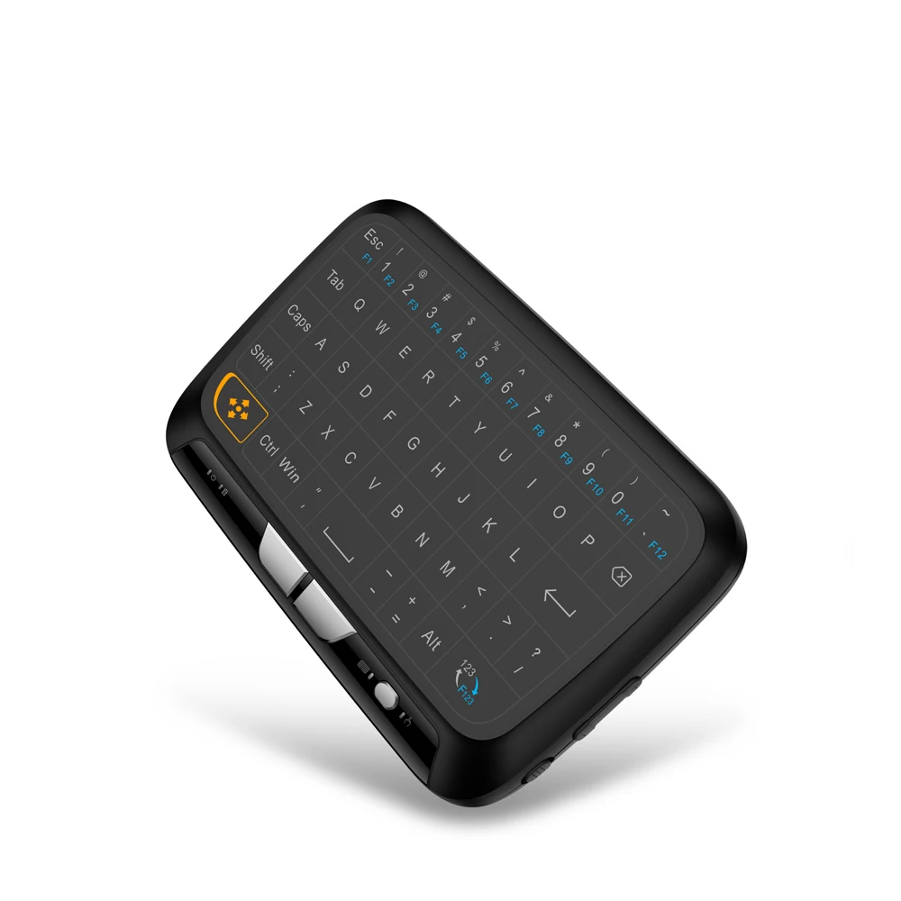 Мини клавиатура Air Mouse с тачпадом 2 4 ГГц беспроводная перезаряжаемая USB 0 приемник