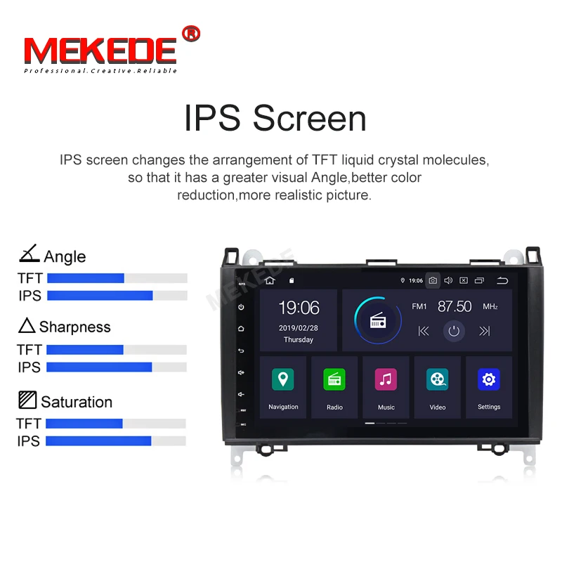 Автомобильный мультимедийный плеер MEKEDE DSP GPS Android 9 0 DVD для