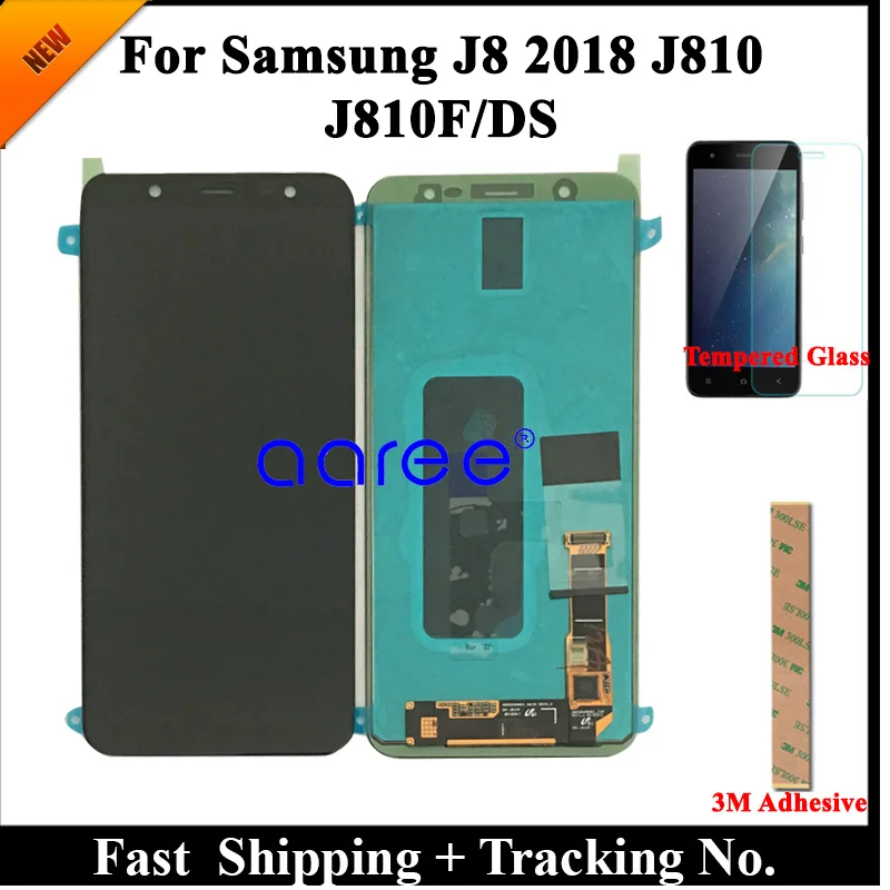 Супер AMOLED Оригинальный ЖК-дисплей для Samsung J810 J8 2018 дисплей сенсорный экран