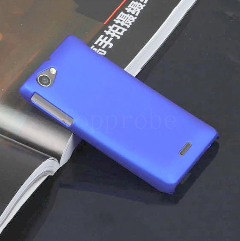 2015 горячая Распродажа Красочные Матовые чехлы для телефонов Sony Xperia J ST26i 4