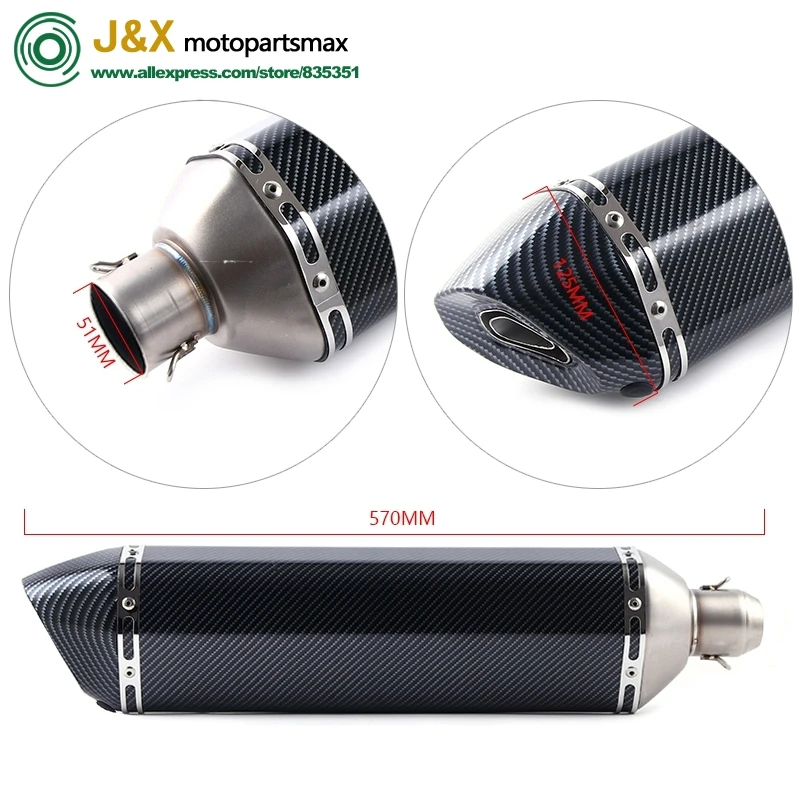 

For honda PCX125 PCX150 PCX 125 150 Motorcycle Scooter Exhaust Muffler Full System Modified Middle Link Pipe Slip On Escape