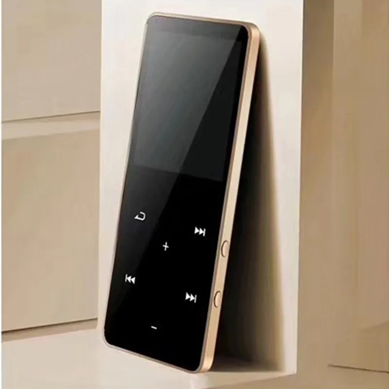 Золотой Портативный 4 Гб Сенсорный экран спорт HIFI MP3 музыкальный плеер JS-04 супер-длительный режим ожидания с электронной книгой fm-радио bluetooth Поддержка TF карты - Цвет: Золотой