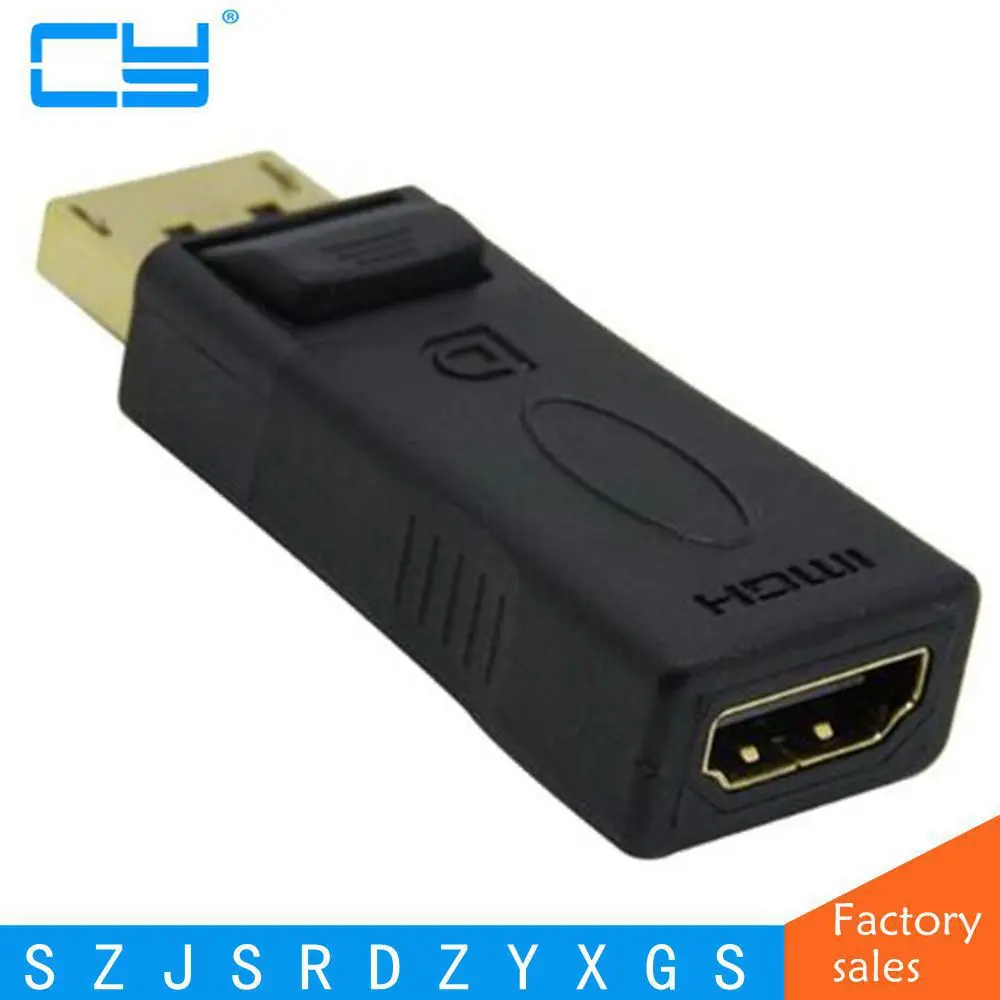 Дисплей Порты и разъёмы DP мужчина к совместимому с HDMI Женский конвертер Кабель