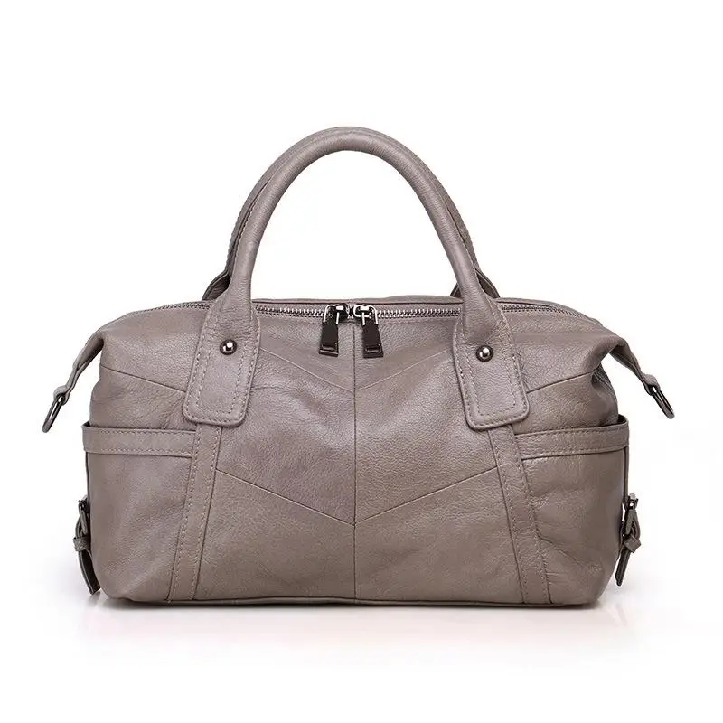 Женская сумка тоут из натуральной кожи воловьей сумки через плечо|Сумки с