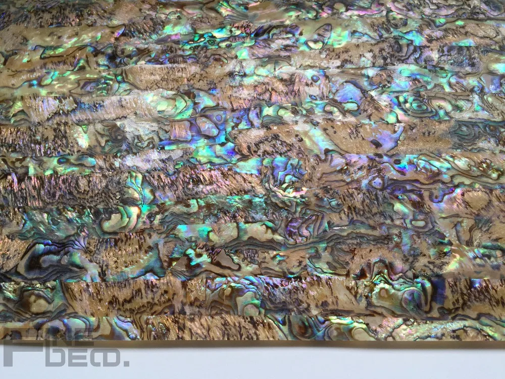 Ламинированный лист paua из Новой Зеландии с абалоновой оболочкой для музыкальных