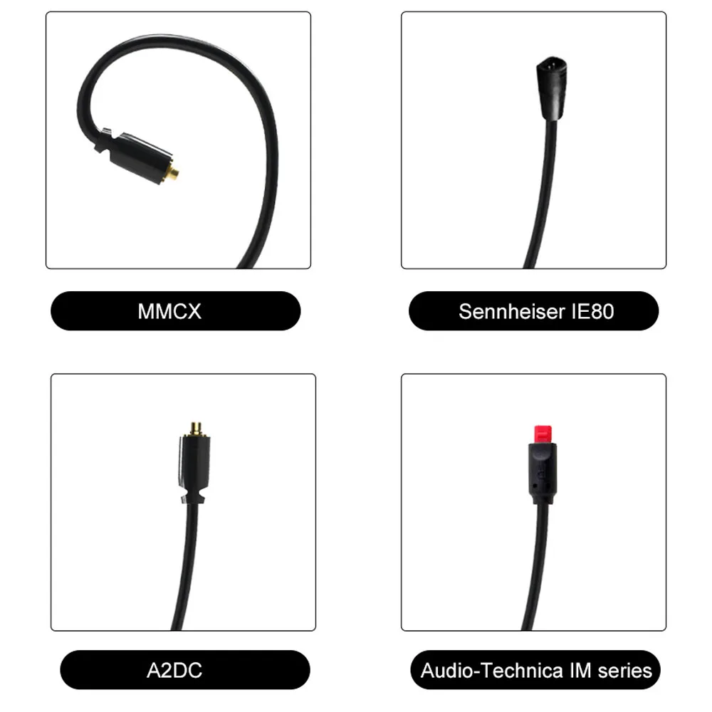 TRN APTX беспроводной Bluetooth кабель HIFI наушники MMCX/2Pin/A2DC/IE80 разъем для TRN V10/V20/V60 TFZ NICEHCK HK6 SE215 535 846