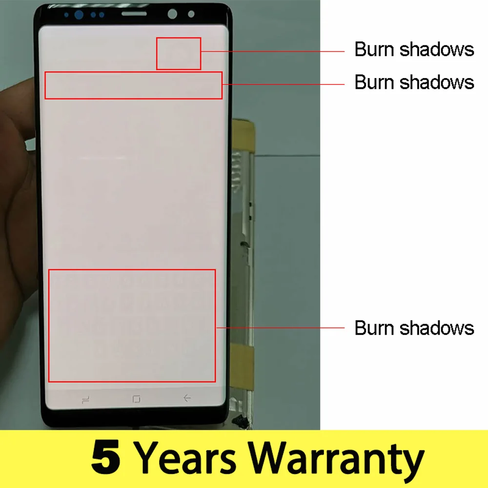 Оптовая продажа AMOLED Оригинальный ЖК дисплей для Samsung Note 8 экран N9500 N950Fd N950U с