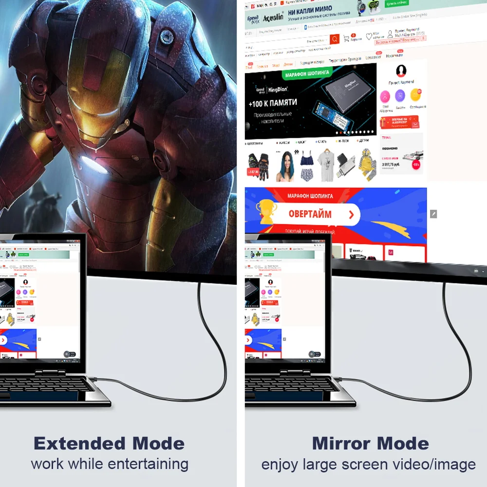 USB 3,1 type-c к HDMI кабель Поддержка 4k 1080p адаптер для samsung Galaxy S/S8/S8+/Note8 huawei Mate20 Macbook // pro