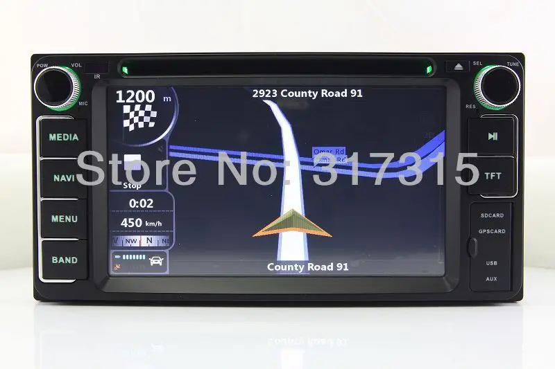Головное устройство автомобильный DVD плеер для Toyota Camry бренд Land Cruiser Hilux Hiace с GPS