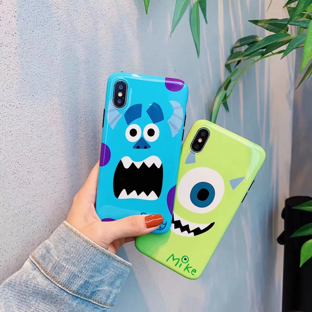 Классические милые аниме из мультфильмов Disneys Monsters университетский чехол для iPhone