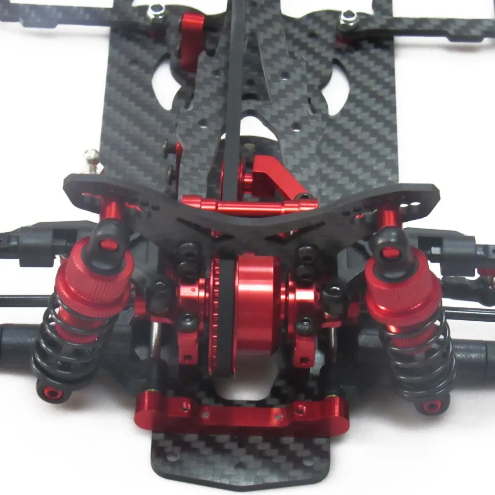 OEM 1/10 сплава и углерода SAKURA D4 AWD EP Дрифт гоночный автомобиль рама кузова Комплект RC управления шасси автомобиля# KIT-D4AWD