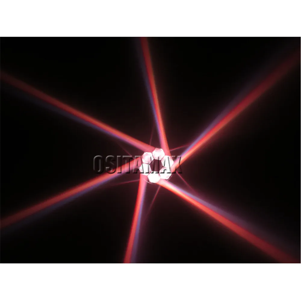 4 фары/коробка dj lyre beam 6x15 Вт rgbw глаза пчелы движущиеся головы освещение диско