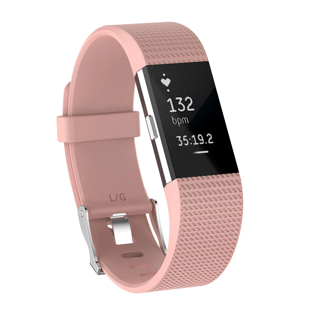 Силиконовый браслет для браслета Fitbit Charge 2 замена Смарт часы Браслет для Fitbit Charge2 ремешок для спортивных часов аксессуар
