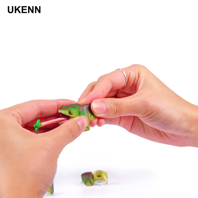 UKENN 4 шт. животного разборные яйца пасхальное яйцо 3D Развивающие игрушки для детей