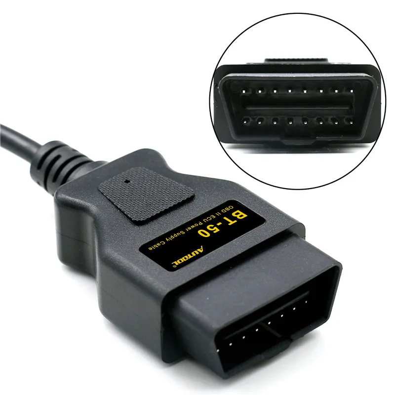 ECU разъем интерфейса BT50 OBD2 электронный блок управления автомобиля аварийного
