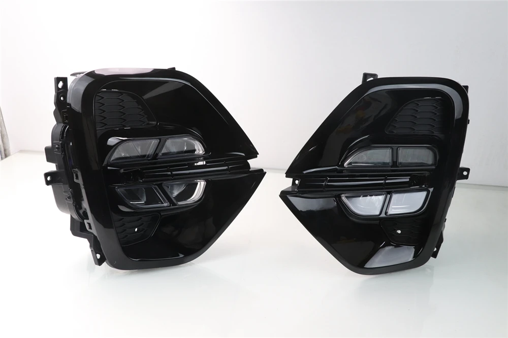 Car Flashing 2pcs LED For Kia sportage KX5 Daytime Running Light DRL LED Day Light Front Bumper Head Fog Lamp White