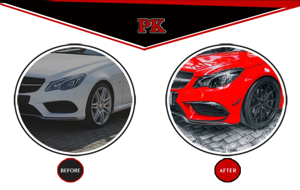 Спереди бампера вентиляционное отверстие для Mercedes-Benz e-класса W207 E350 E400 E550 Coupe Convertible Sport углеродного волокна