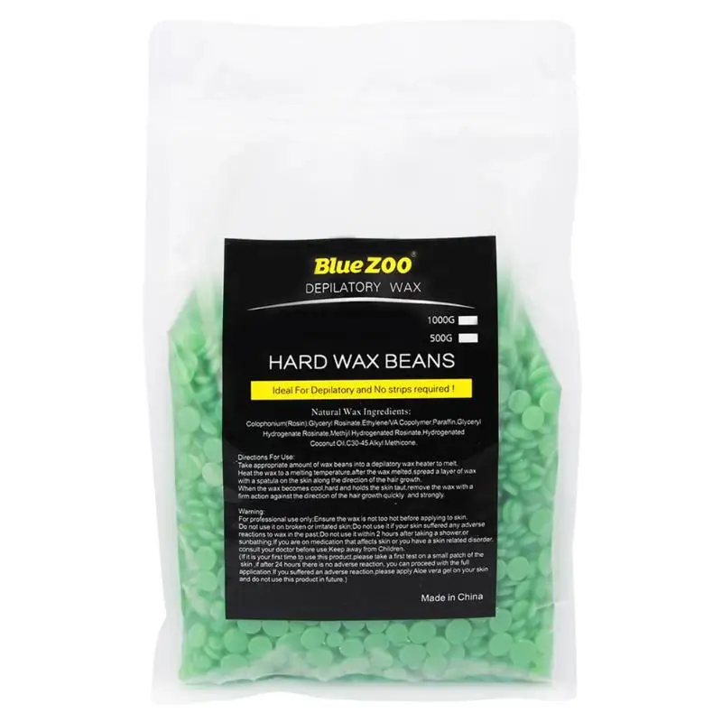 Hot Wax Depilatory Pearl Hard Wax Beans Brazilian Granules Hot Film Wax Bead Pellets No Strip Body Bikini Hair Removal Bean