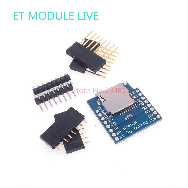 Плата расширения Micro SD для D1 MINI Mciro TF карта защитный модуль памяти SPI | Электроника