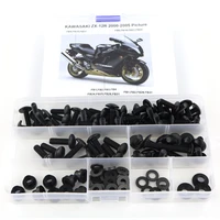 fit for kawasaki zx12r zx 12r 2000 2001 2002 2003 2004 2005 motorcycle cowling complete fairing bolts kit screws steel