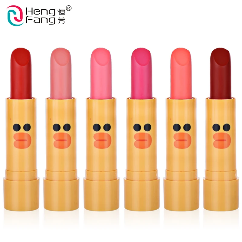 1 Набор = 6 шт губная помада с эффектом длительного увлажнения 3 стильные