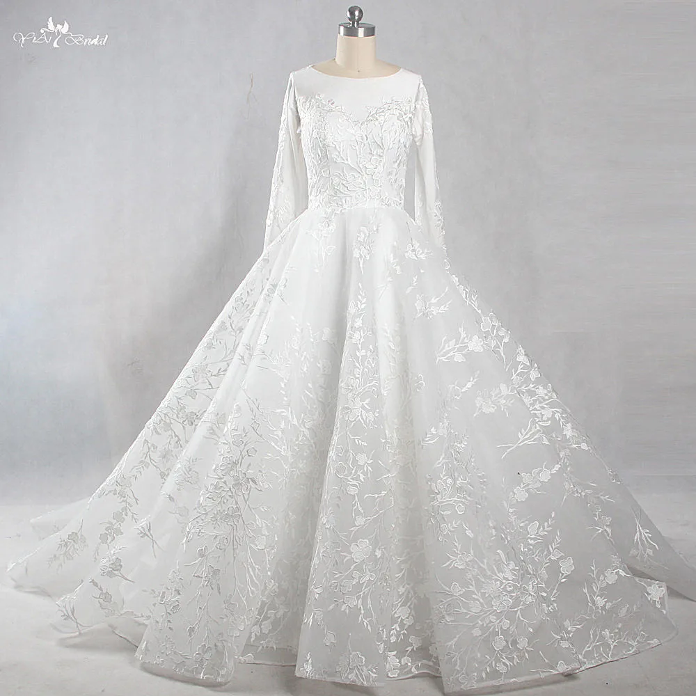 RSW1413 Yiaibridal реальное фото работы с длинным рукавом из спандекса рукавами