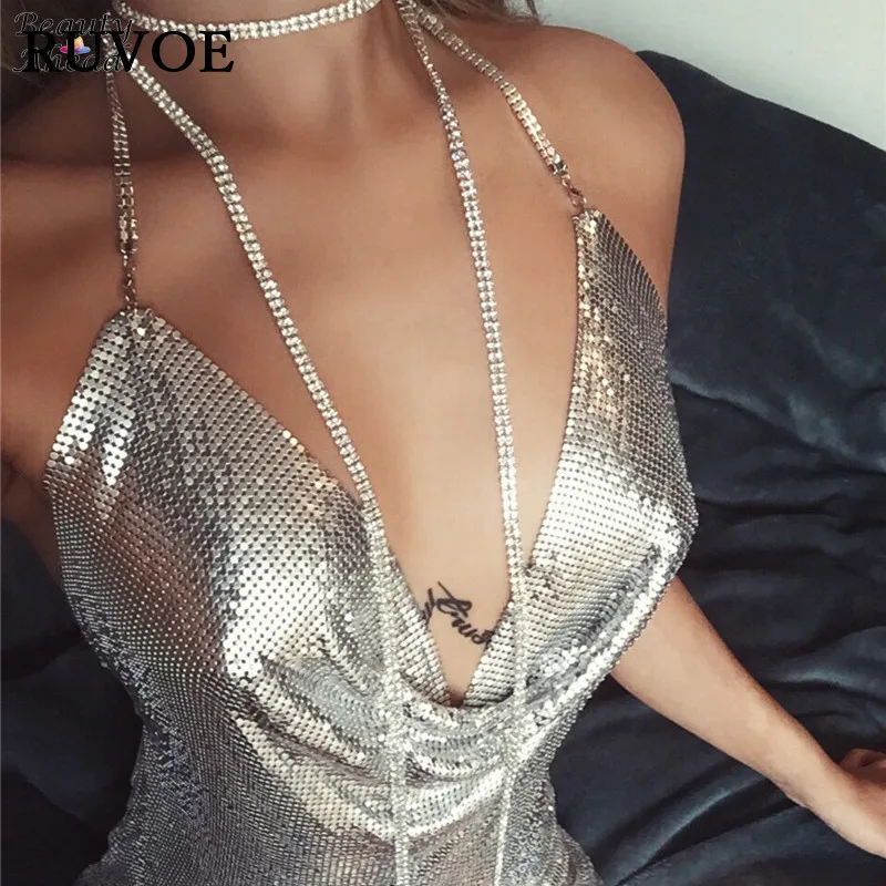 2019 Сексуальные Металлические вечерние платья со стразами на бретелях золотистые