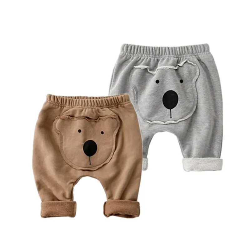 Bear Style Baby Clothing for Boys Pants - Casual Haren Pants Baby Boy Clothes - Unisex Infant Costume for Toddler Girl Clothing image 2