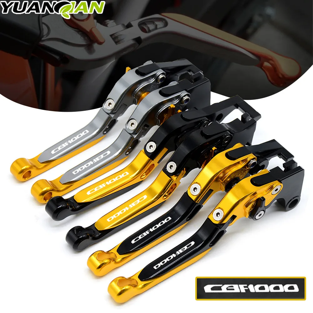

Для Honda CBF1000 CBF 1000 2006 2007 2008 2009 ЧПУ Регулируемый Складной Выдвижная мотоциклов сцепные рычаги CBF1000 логотип
