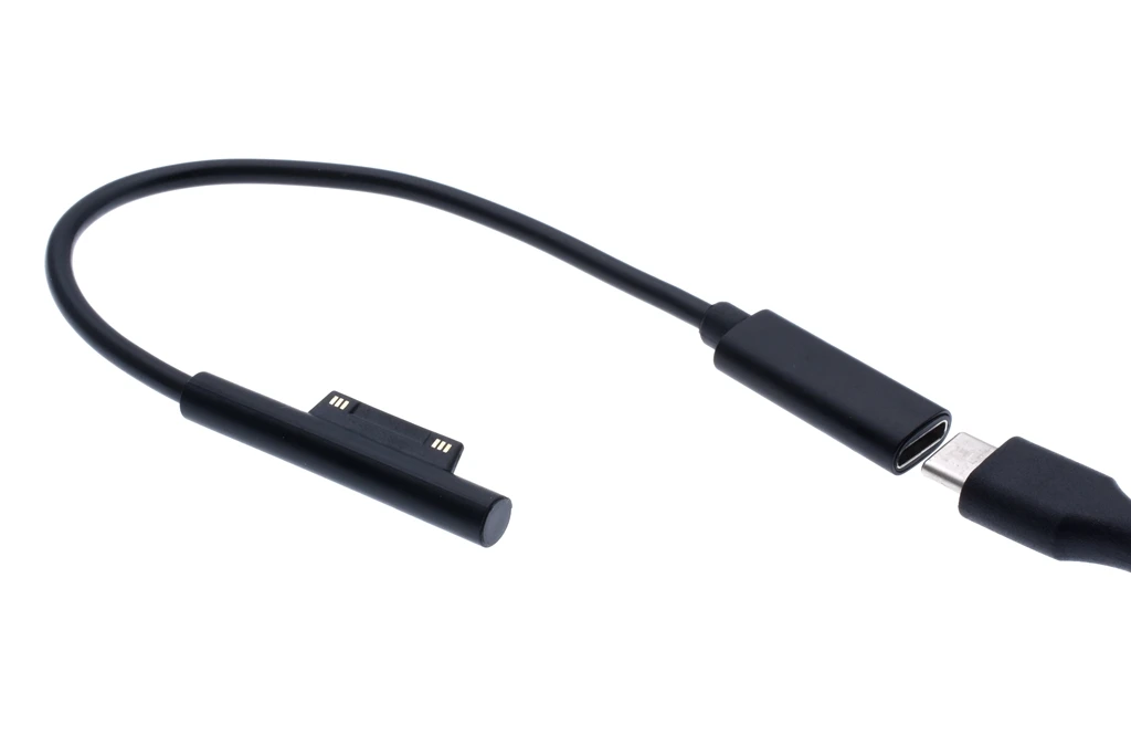 Переходник USB Type-C PD для Microsoft Surface Pro 6 5 4 3 адаптер питания ноутбука зарядный кабель