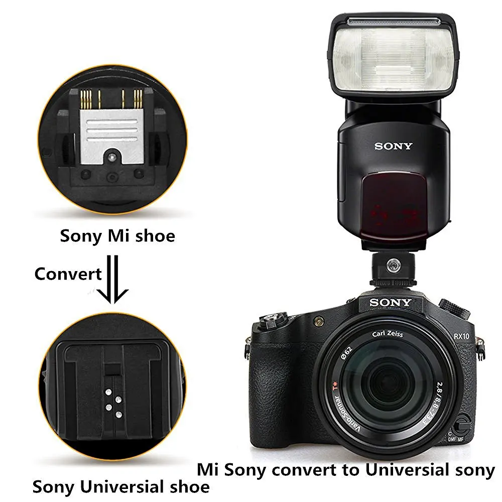 Pixel TF 335 преобразования беззеркальных Mi башмак в универсальный для sony A7 II A7S A7R как