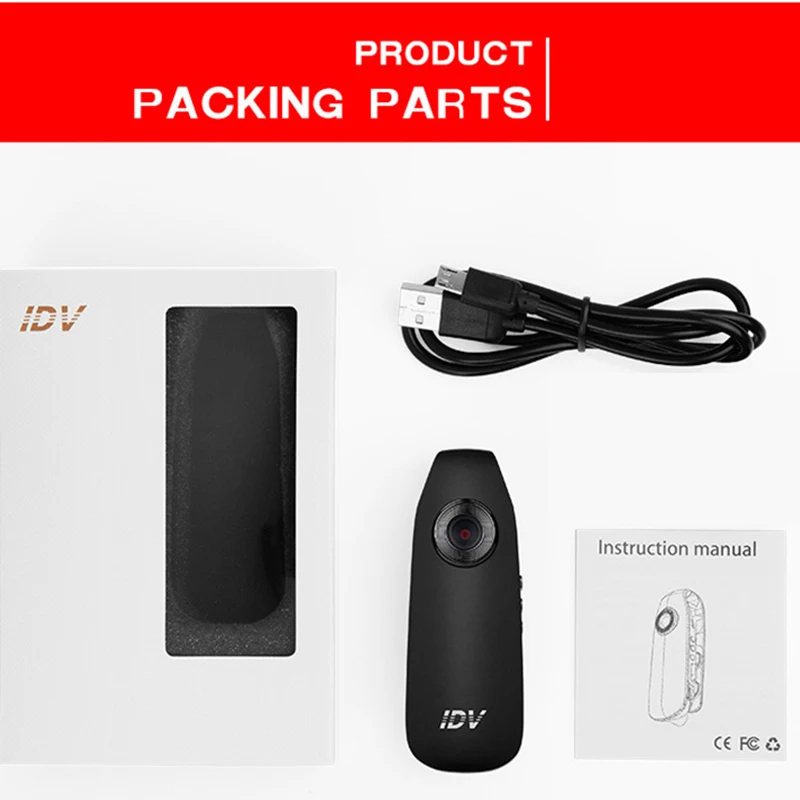 Volemer IDV 007 мини камера DV петля видео диктофон HD 1080 P 12MP 130 градусов широкоугольный