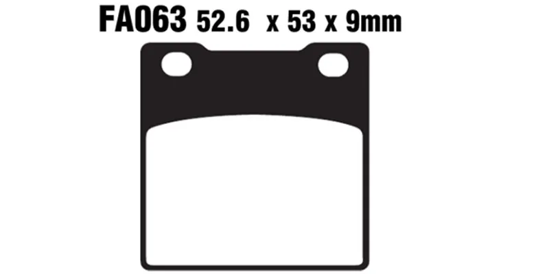 Для Suzuki GS 550 GS550 ED-ESG 1983 1984 1985 GSX 1986 E GSX550 GSX550E 550-1984 тормозные колодки для мотоциклов