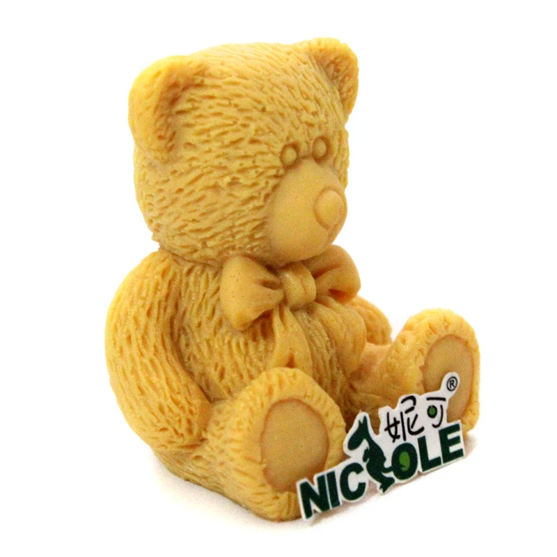 Силиконовая форма для мыла 3D Милые пивные свечи ручной работы шоколадные формы