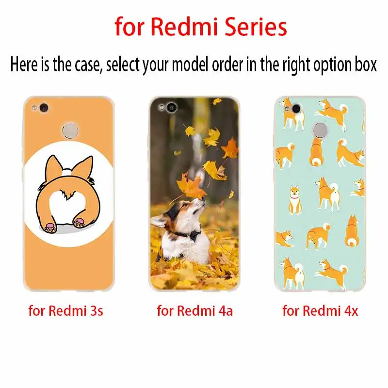 Мягкий чехол для Xiaomi Redmi Note 10 9 8 7 6 5 Pro Max 10S 9S 9T 8T 4G 5G с изображением животных Шиба-ину