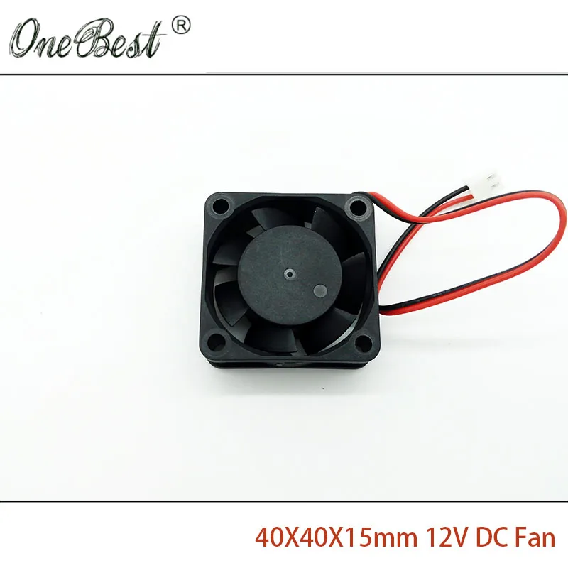 4015 бесщеточный вентилятор DC12V 0.12A 40X40X15mm маленький источник питания 4 см 40 мм
