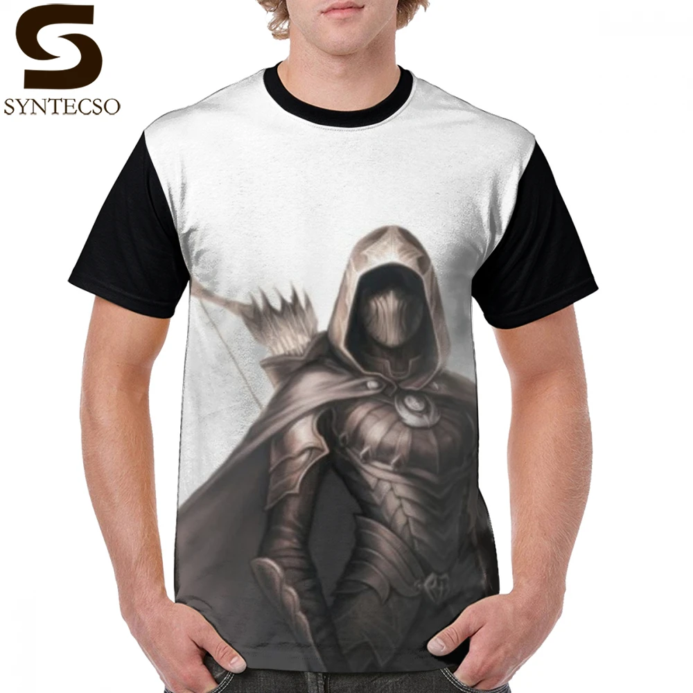 Футболка Skyrim Nightingale Armor футболка оверсайз из 100 полиэстера с графическим рисунком