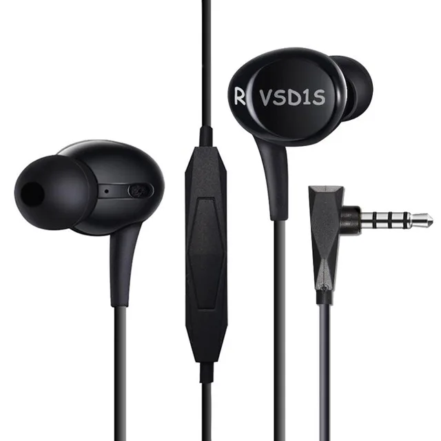 VSONIC VSD1S VSD1Si Профессиональные HIFI наушники-вкладыши Наушники-вкладыши с линейным управлением наушники IEM женские вокальные поп