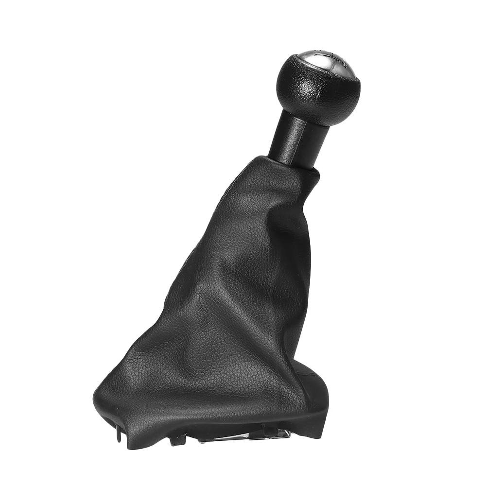 Из искусственной кожи Шестерни Сдвиг крышки 5 Скорость ручка переключения