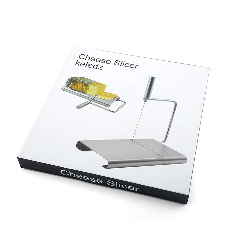 

VOZRO Stainless Cheese Slicer Grater Section Butter Shredder Cutting Board Cloth Department Platform Rallador Ralador De Queijo