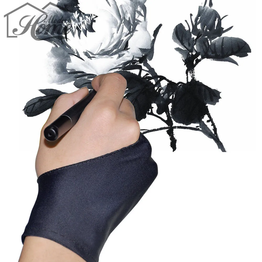 Перчатки для рисования 2 шт. перчатки с защитой от загрязнений любого